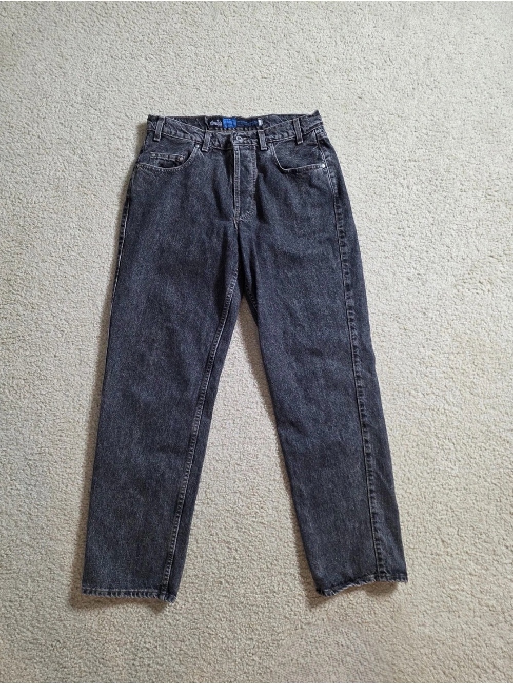 Vintage Levi's Men’s SilverTab Jeans Gray Relaxed Acid Wash 

Made in USA 90s